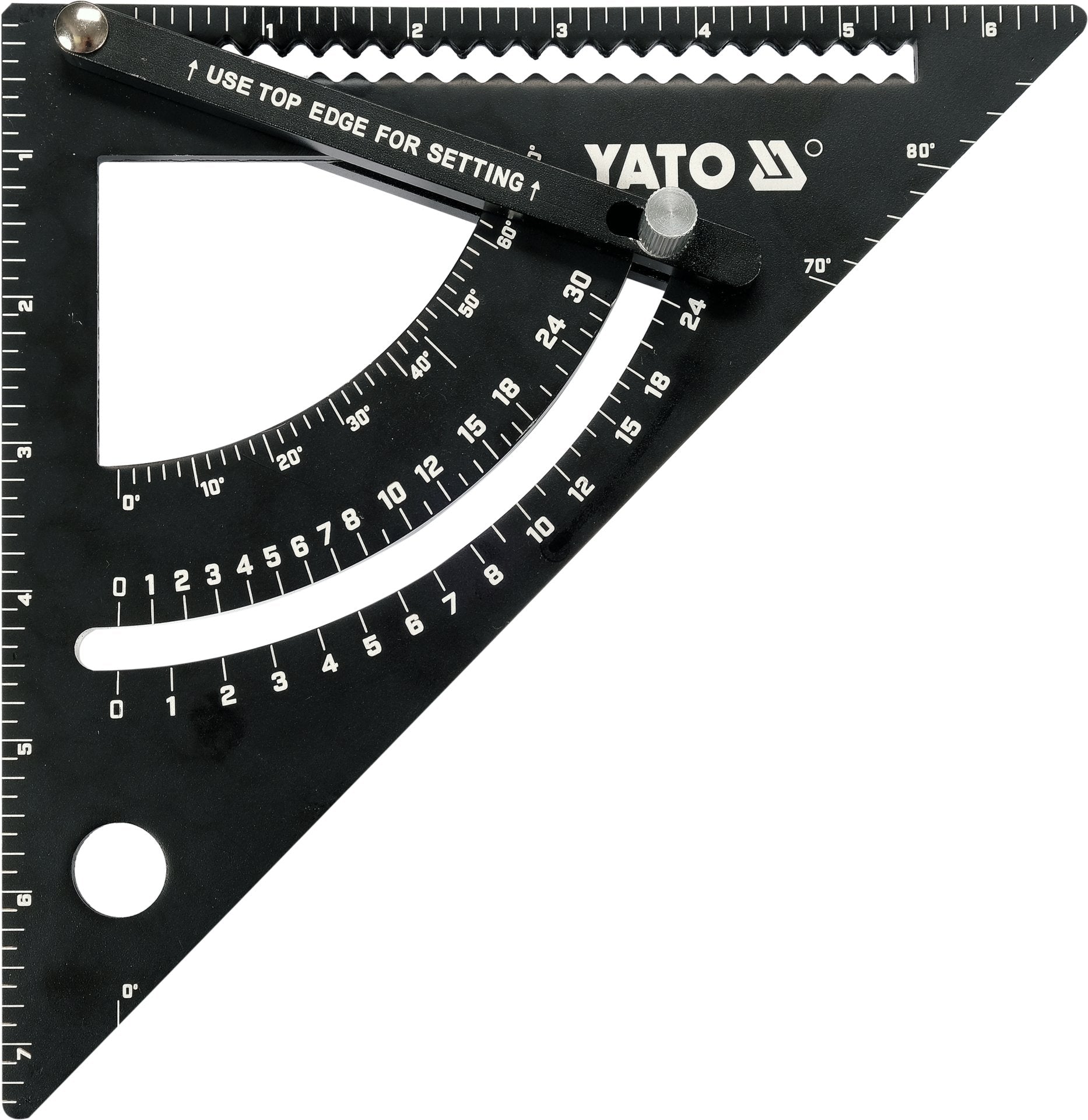 Yato Justerbar snabbvinkel i aluminium 170mm - YT-70782