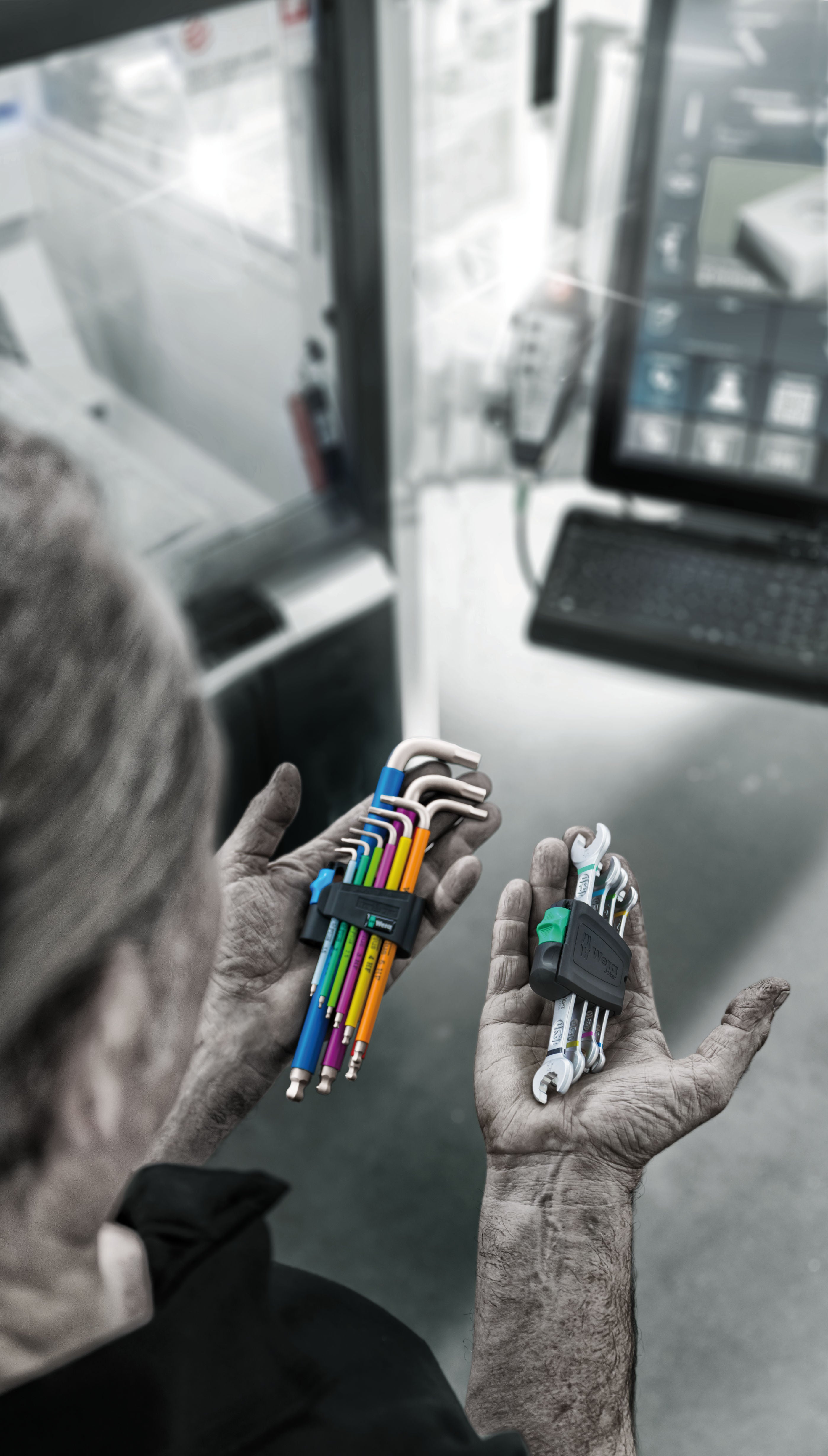 Wera 6005 Joker 4 Sats 1 U-dubbelnyckelsats, 4 delar