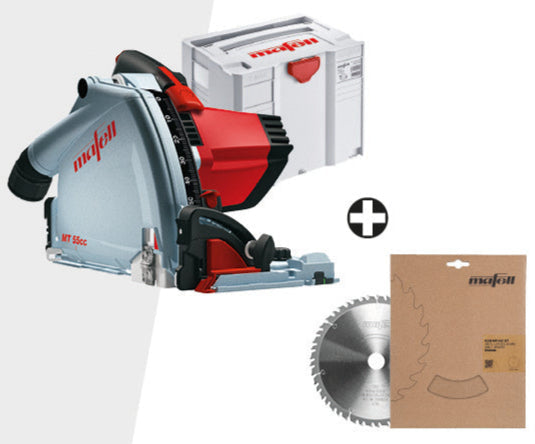 Mafell Sänksåg MT 55 cc Fan-Set i T-MAX - 917609 230V Kampanj