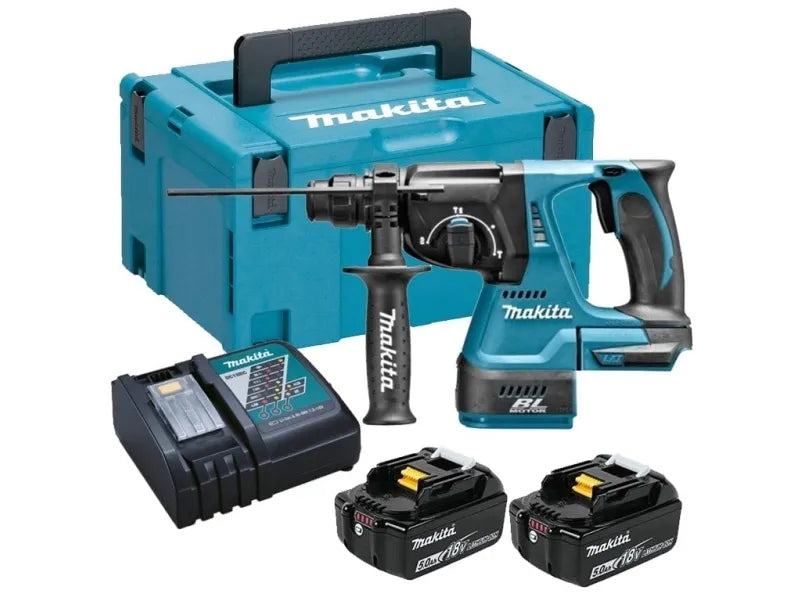 Makita Kombihammare LXT - DHR243RTJ 18V + Betongborrset Vintertrycket