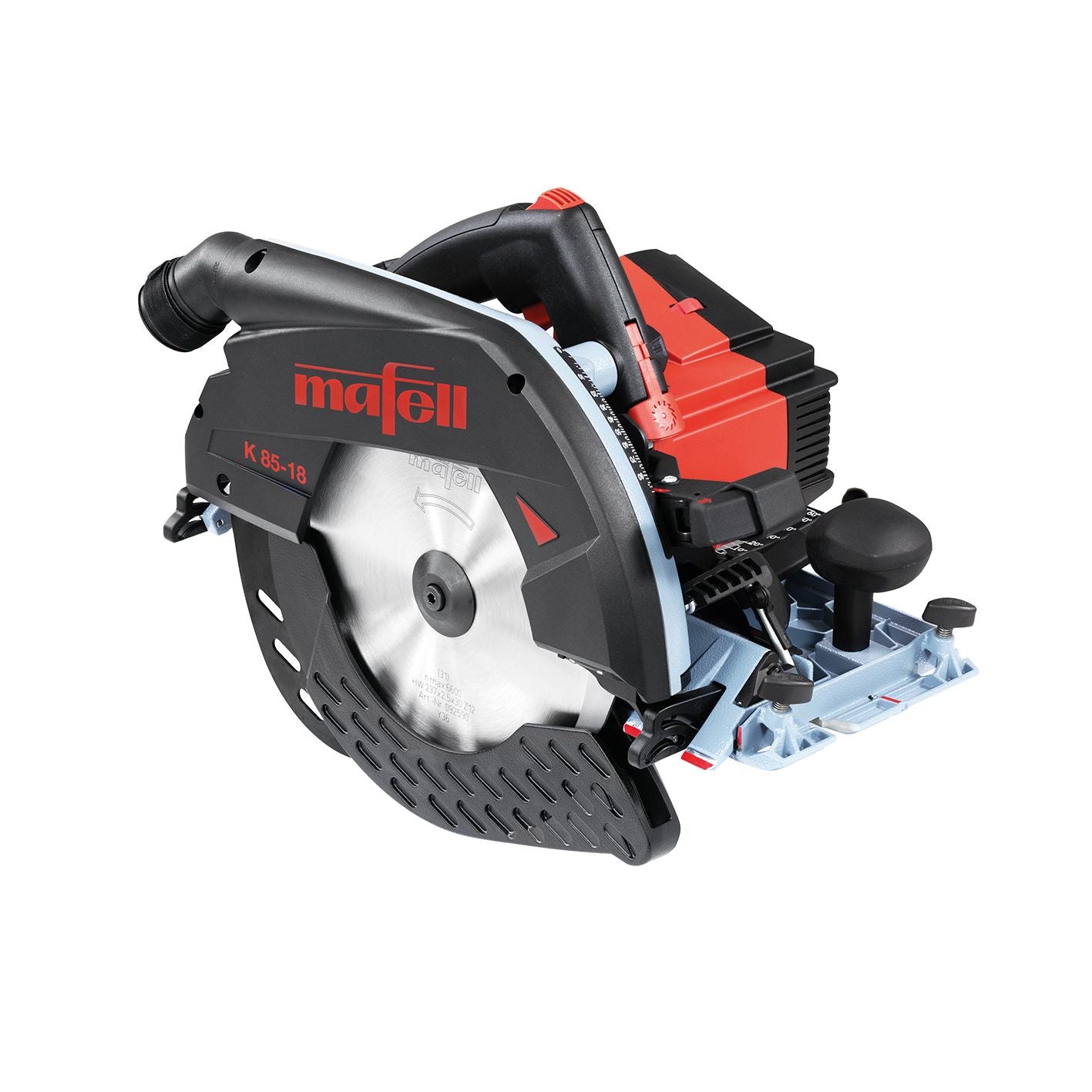 Mafell Handcirkelsåg K 85-18 Pure i L-MAX + Power-set 2 - 91E302 18V Naken Kampanj