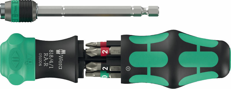 Wera Bitsmejsel Kraftform Kompakt 20 RA-R, 6-delar