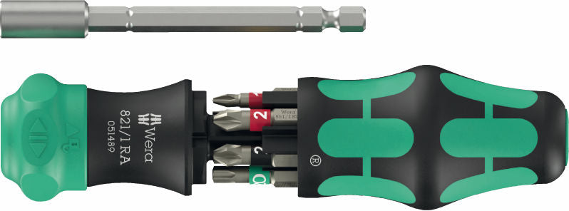 Wera Bitsmejsel Kraftform Kompakt 28 RA 1, 6-delar