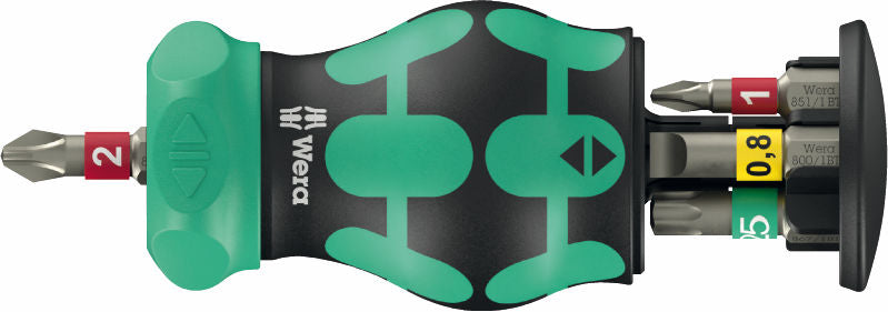 Wera Kraftform Kompakt Stubby magasin RA 1, 6 delar