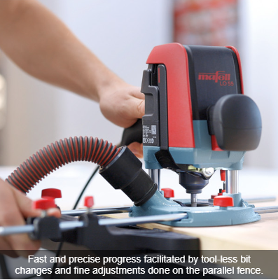 Mafell Överfräs LO 55 i Max 3 sys - 91A901 230 V