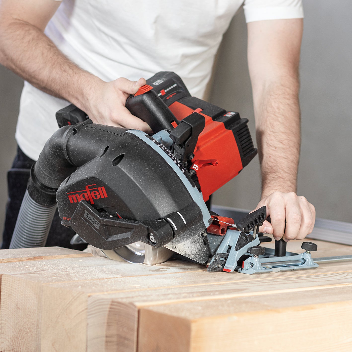 Mafell Notfräs NFU 50-18 PURE + Transportväska - 18V Naken Nyhet