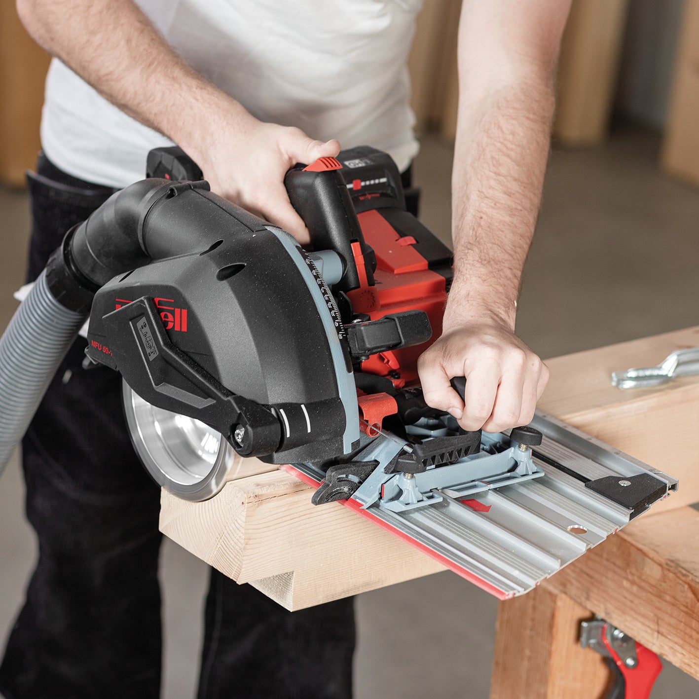 Mafell Notfräs NFU 50-18 PURE + Transportväska - 18V Naken Nyhet