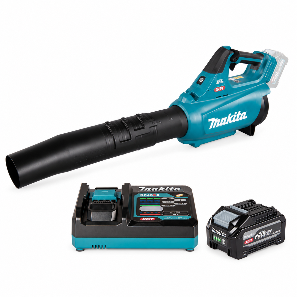 Makita Lövblås XGT 40V med Powerpack PSKGRU1 - UB001GZ OktoberFÖRfest