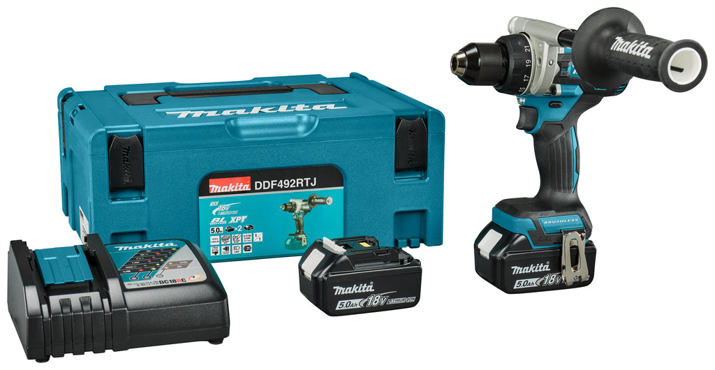Makita Borrskruvdragare DDF492RTJ