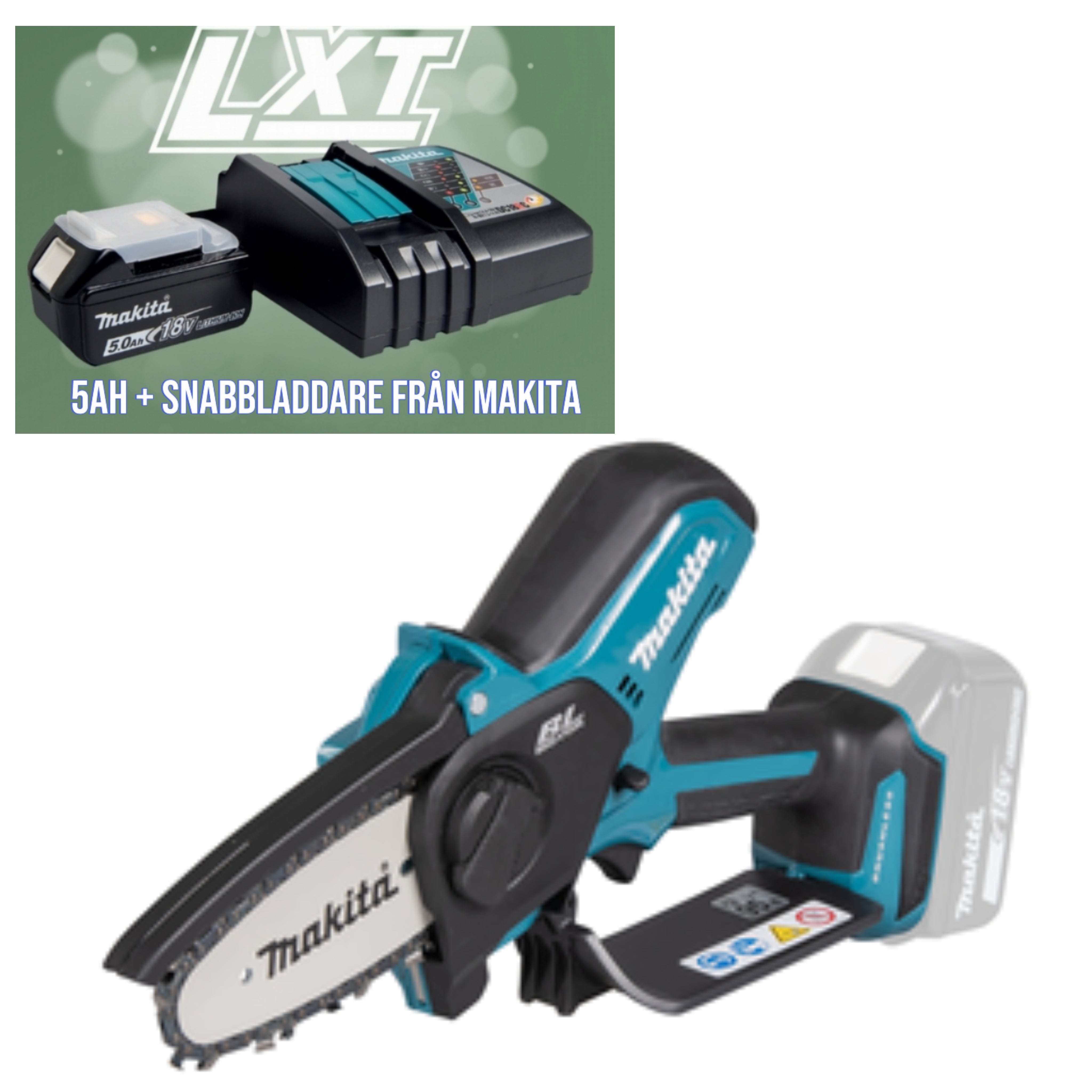 Makita Beskärningssåg Kedjesåg - DUC101Z 18V Naken