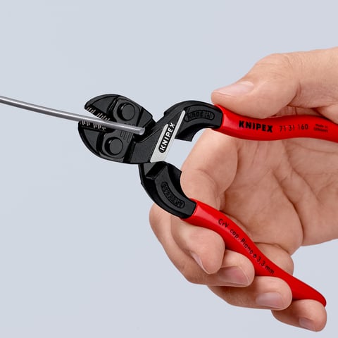 KNIPEX CoBolt S
Kompaktbultsax med urtag i skäreggen 7131160