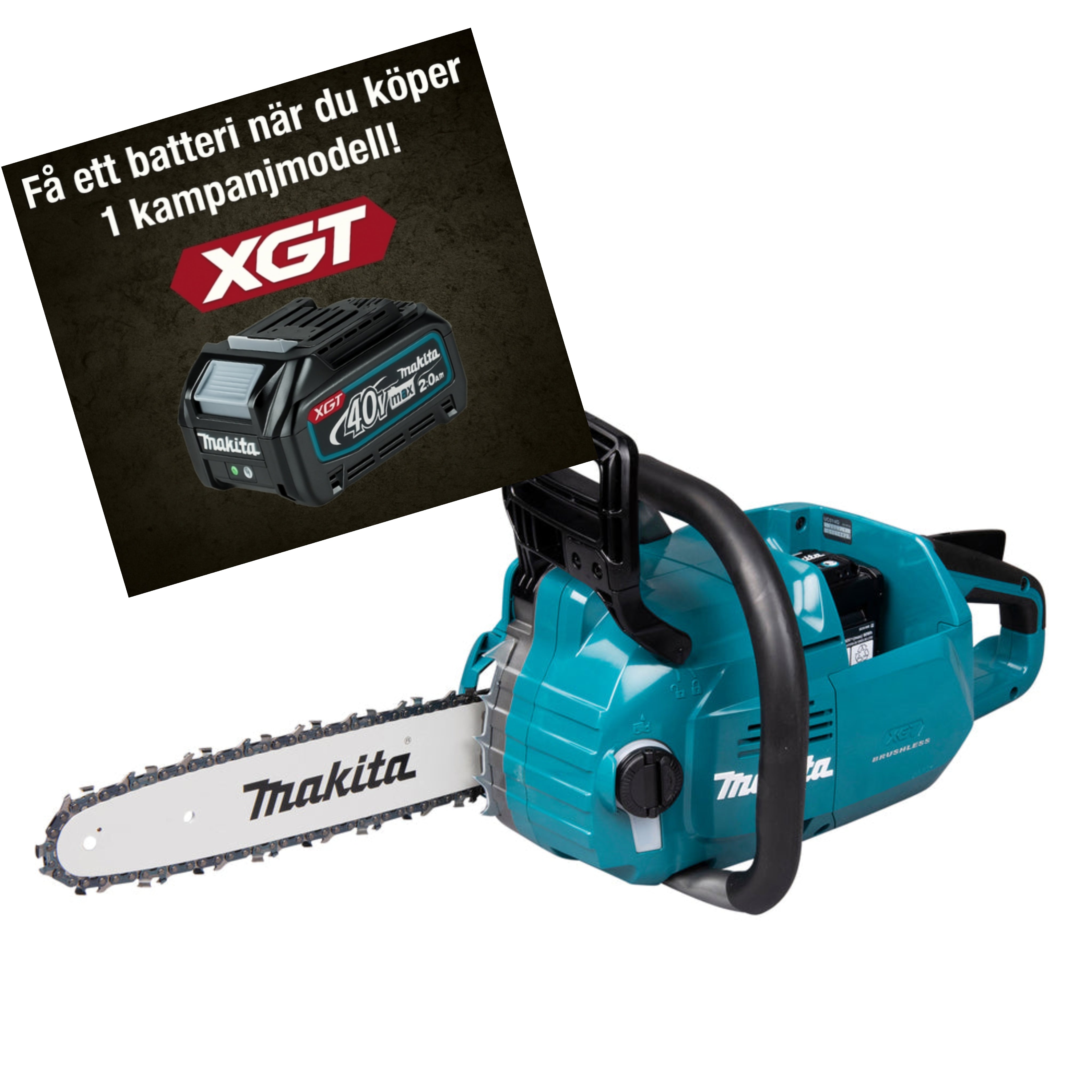 Makita Kedjesåg XGT 40V - UC014GZ