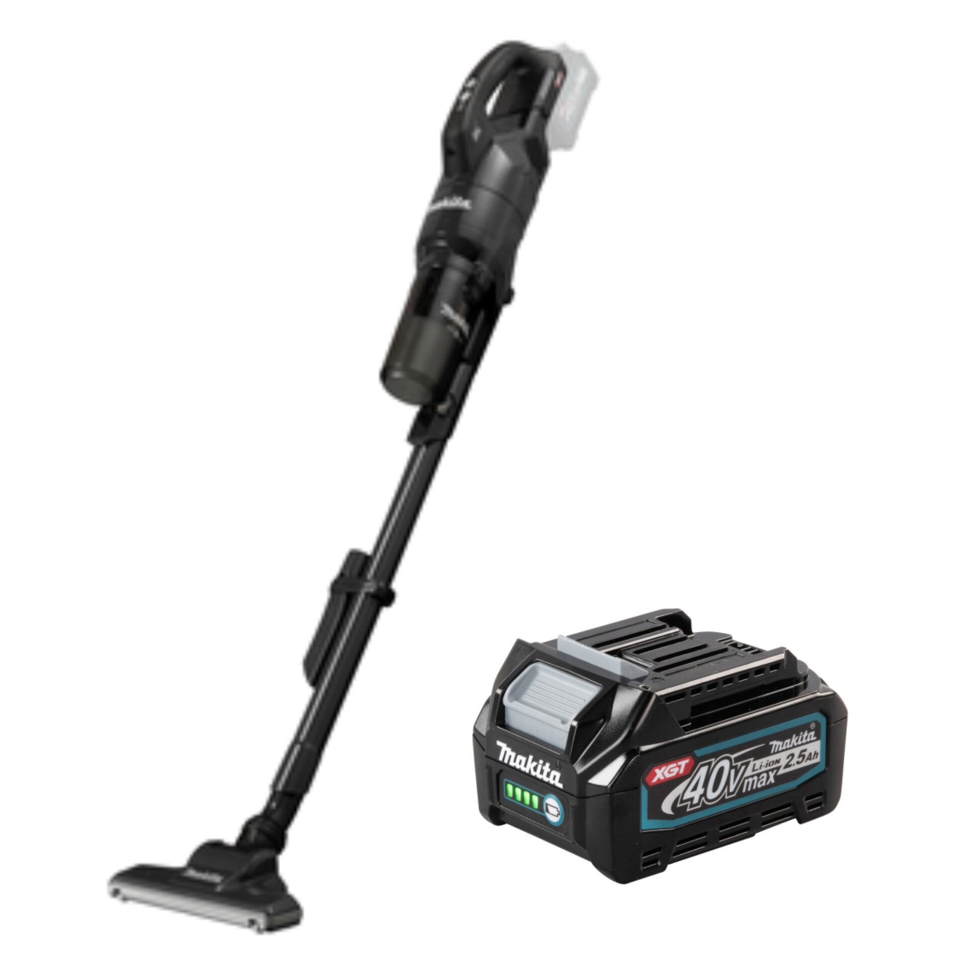 Makita Stickdammsugare XGT 40V CL003GZ04 + 2.5Ah batteri Oktoberfest