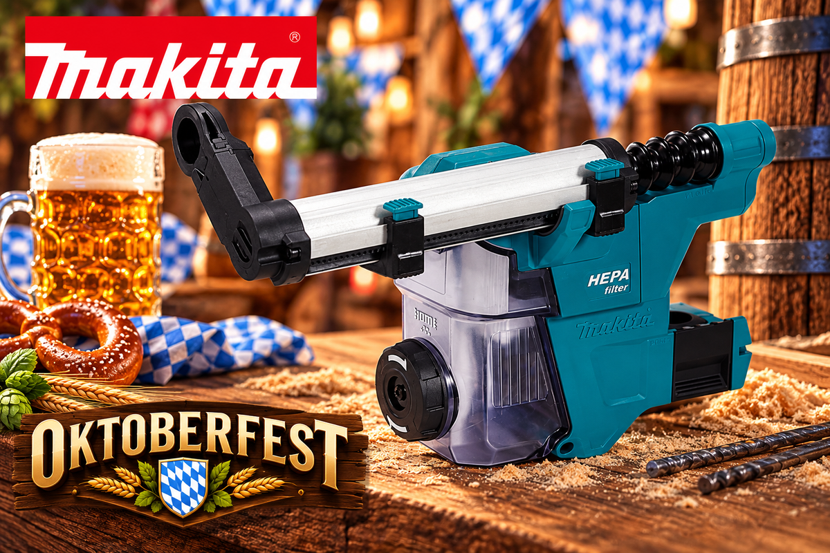 Makita Dammuppsamlare DX16 till DHR183 och HR010 - 1911P2-6 Oktoberfest