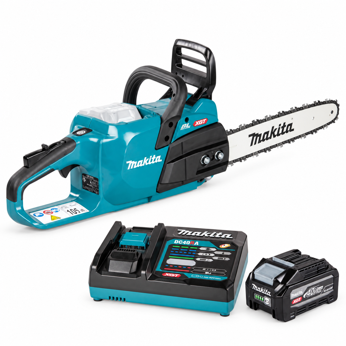 Makita Kedjesåg XGT 40V med Powerpack PSKGRU1 - UC025GZ OktoberFÖRfest