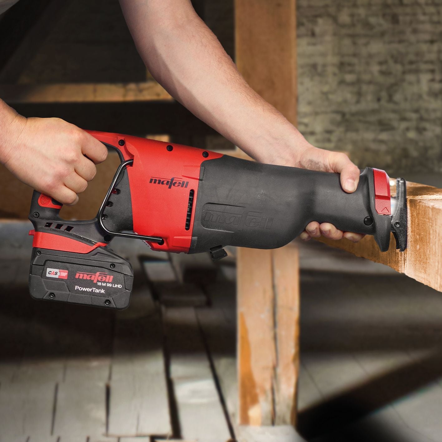 Mafell Tigersåg RS 32-18 PURE i L-MAX3 - 91F602 18 V