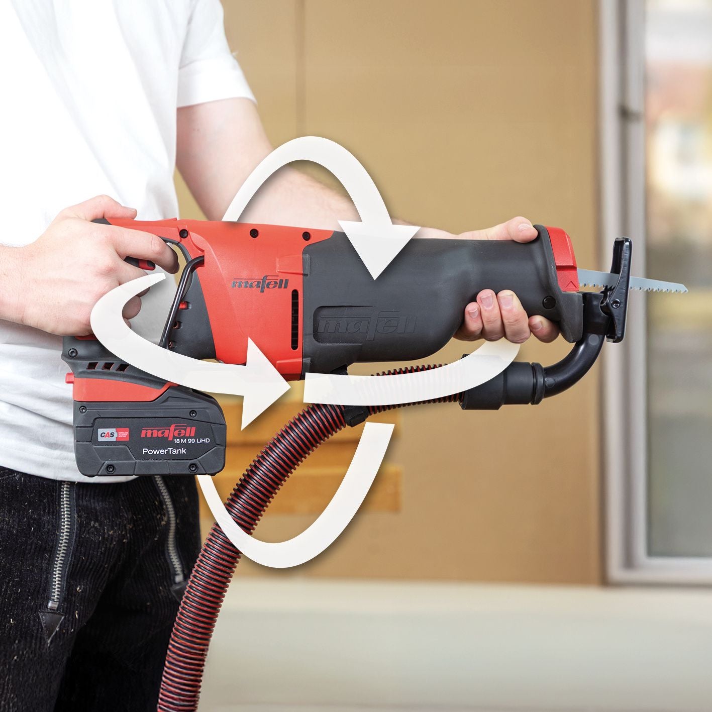 Mafell Tigersåg RS 32-18 PURE i L-MAX3 + tigersågblad- 18V Kampanj