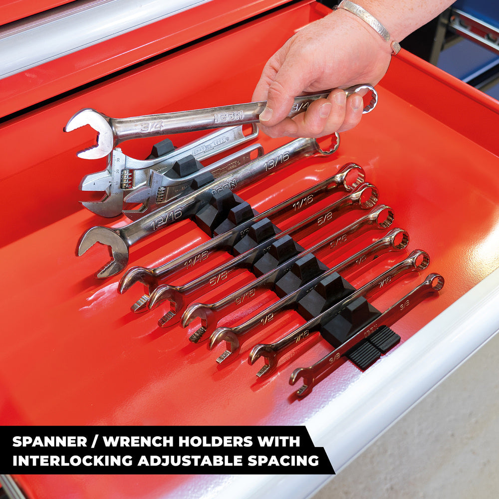 StealthMounts Drawer Hive Spanner/Wrench Holder 10-Pack- DHSP-SP-10