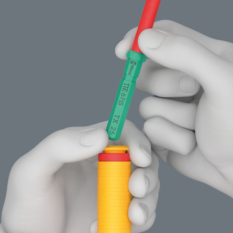 Wera 7516 VDE Kraftform Safe-Torque Speed momentskruvmejsel 2,4-4,0 Nm