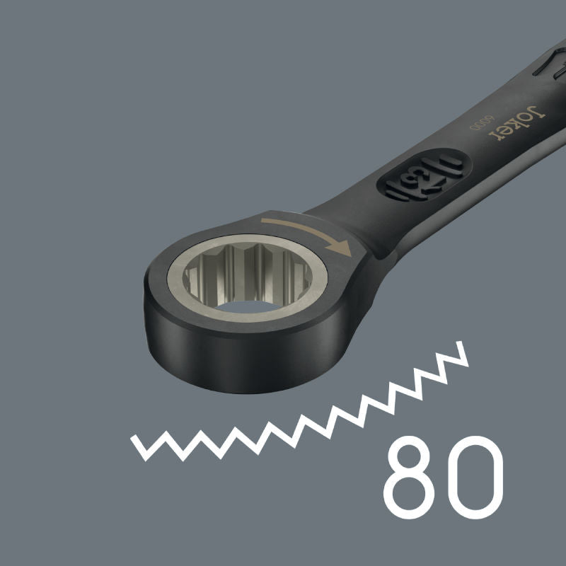 Wera 6000 Joker Black Edition 11 Sats 1 U-ringspärrnyckelsats, 11 delar