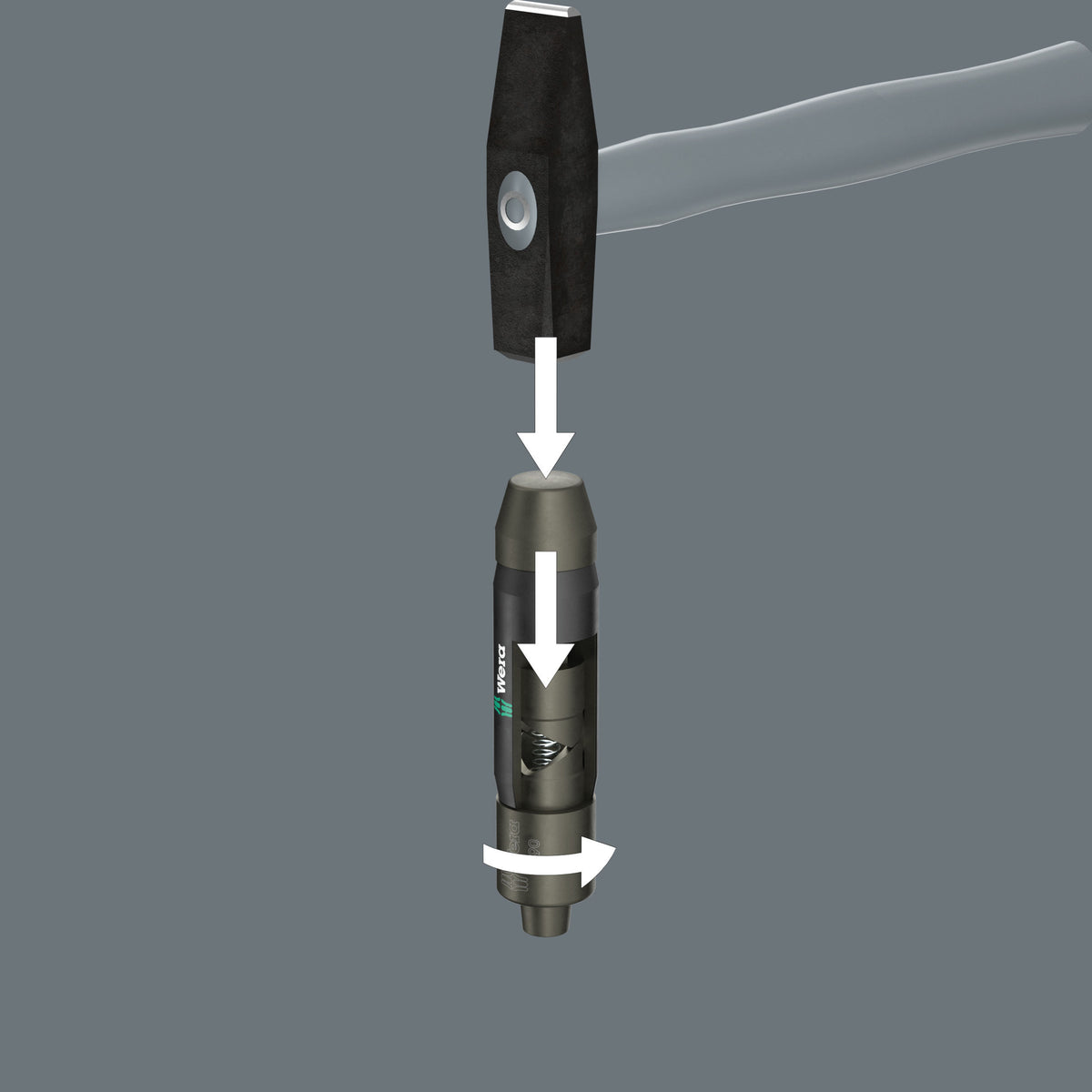 Wera 2090/16 Impaktor slagskruvmejselsats 1, metrisk, 3/8"