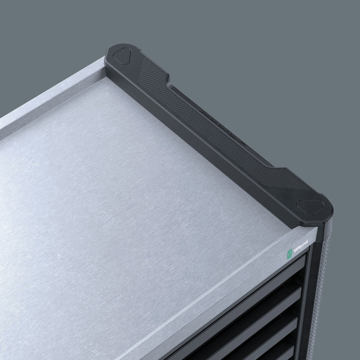 Wera 9801 Tool Rebel verkstadsvagn Stainless XXL, utan verktyg