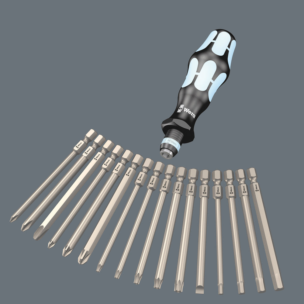 Wera Kraftform-handtag och rostfri bits
