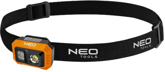 Pannlampa Neo Tools Rechargeable Headlamp LED with Maximum Brightness 500lm Black 99-115