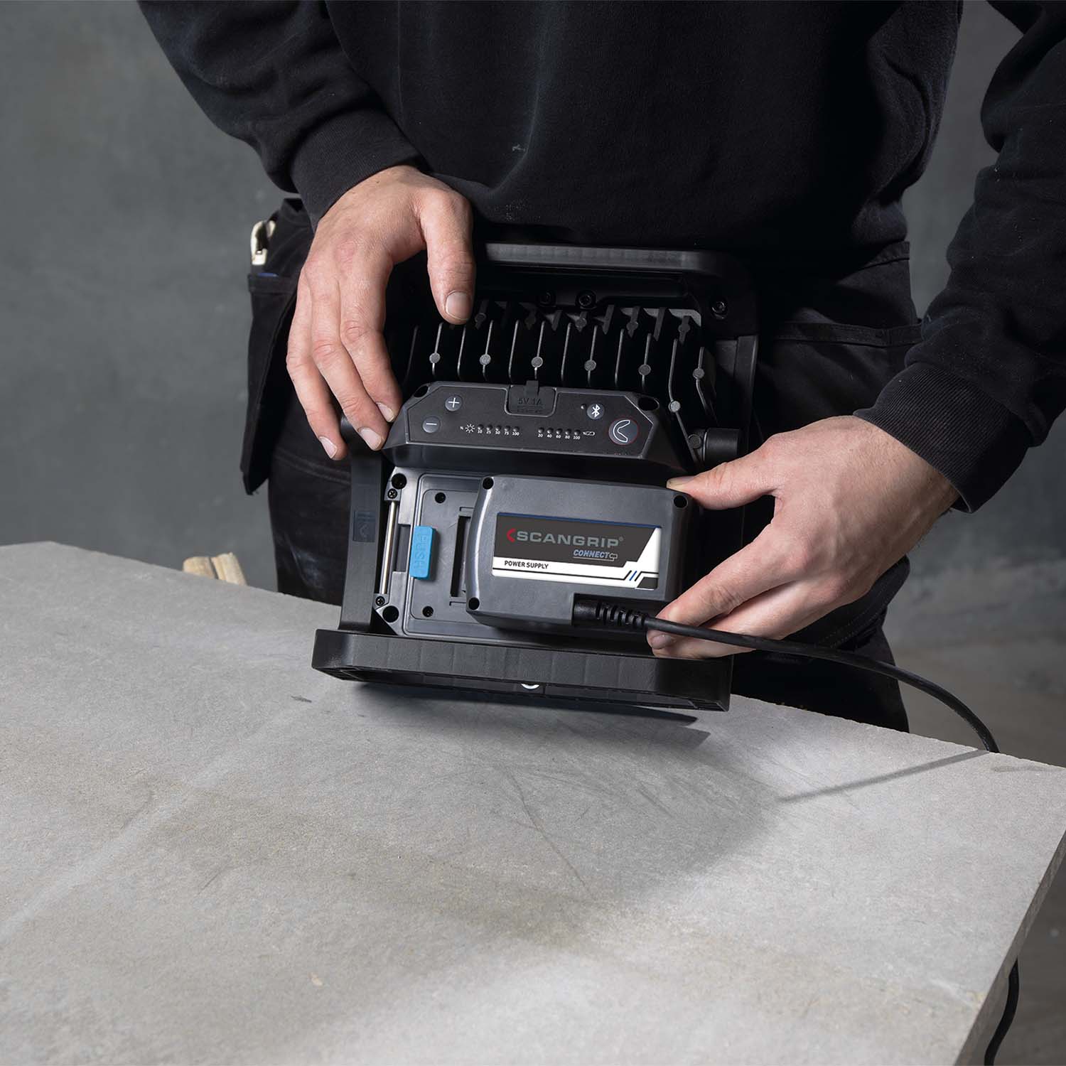 Arbetsbelysning laddbar Nova 4 CONNECT COB LED 03.6101C