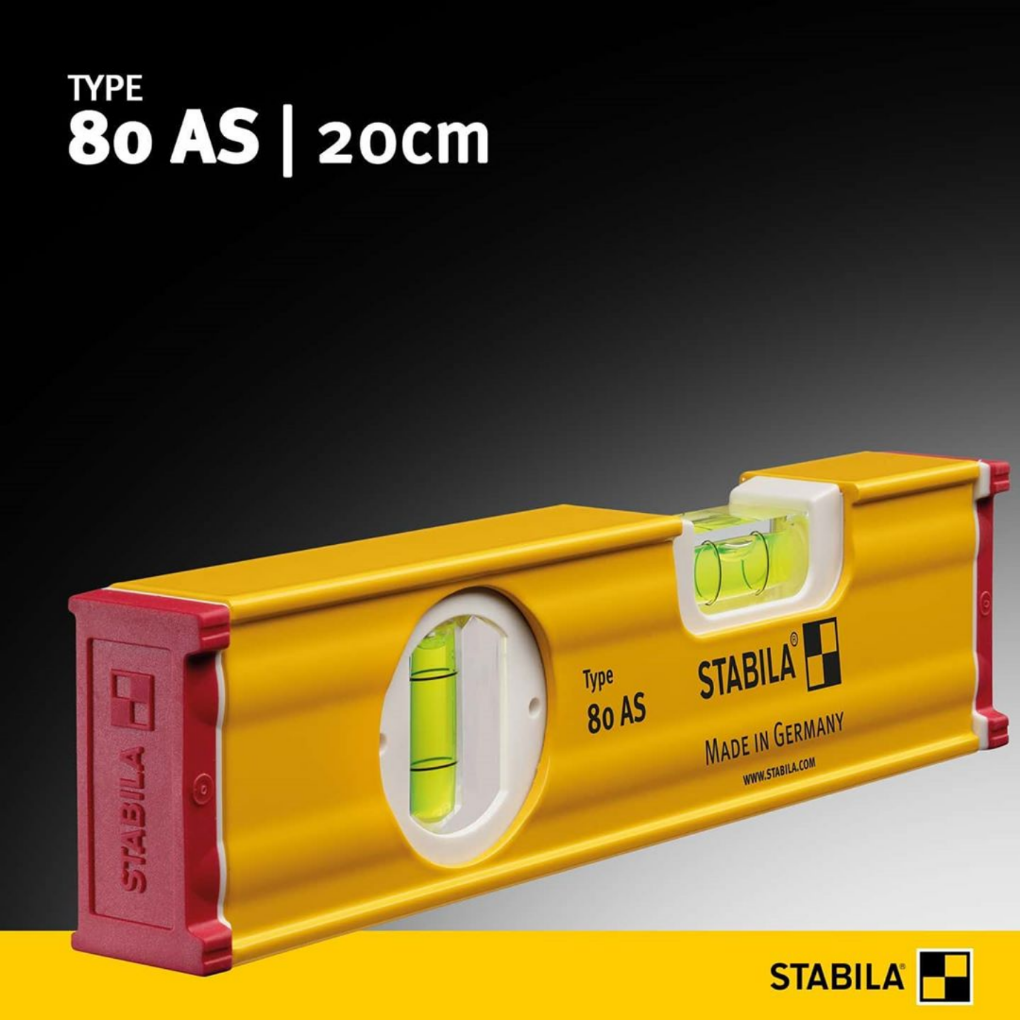 Stabila 80 AS vattenpass 20cm