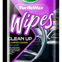 TURTLE WAX CLEAN-UP WIPES FLATPACK