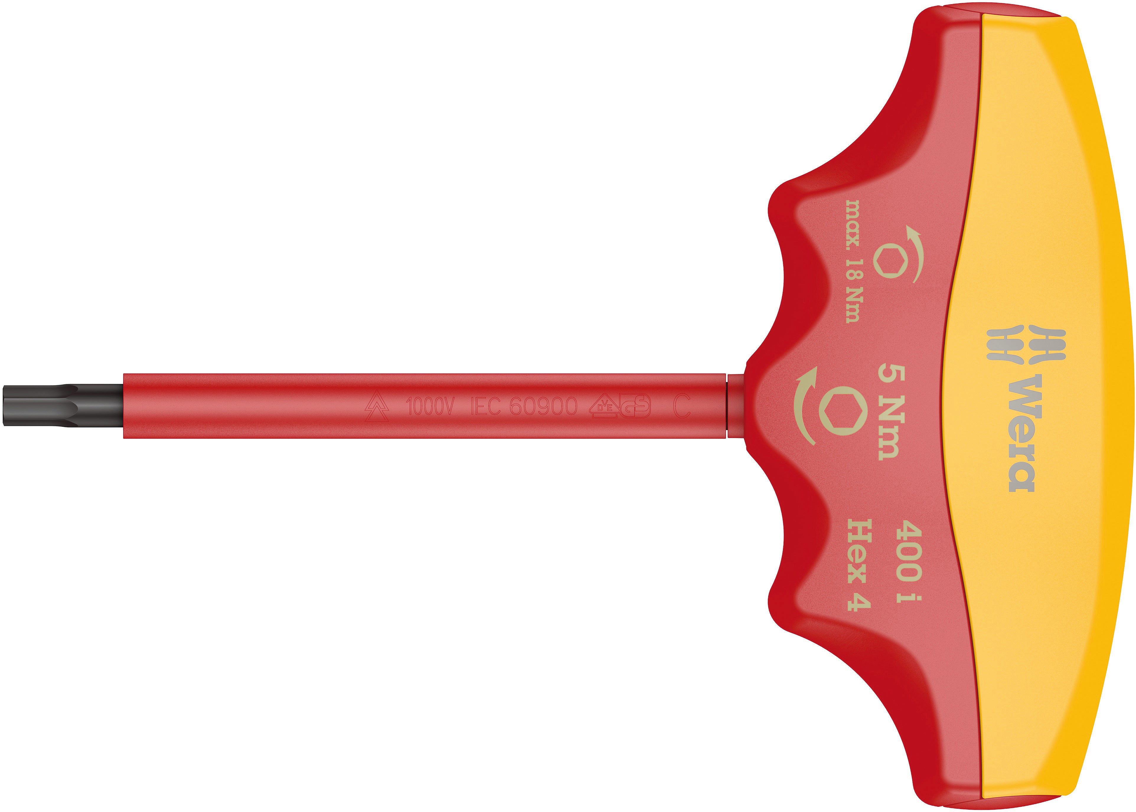 Wera 400 i VDE Hex Isolerad momentindikator