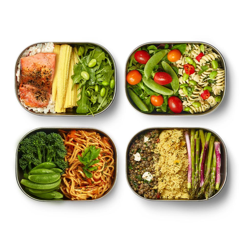 Lunchbox Black+Blum Large Stainless 1000 ml Oliv BAM-SS-L010