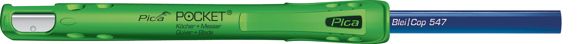 Pica Classic 547 Carpenter/Copying Pencil dry&wet - 24 cm 1-p