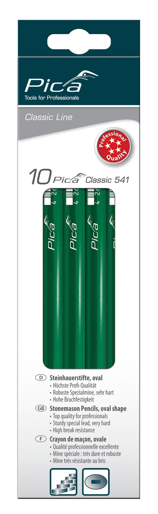 Pica Stonemason Classic 541 10 st 24/30 cm