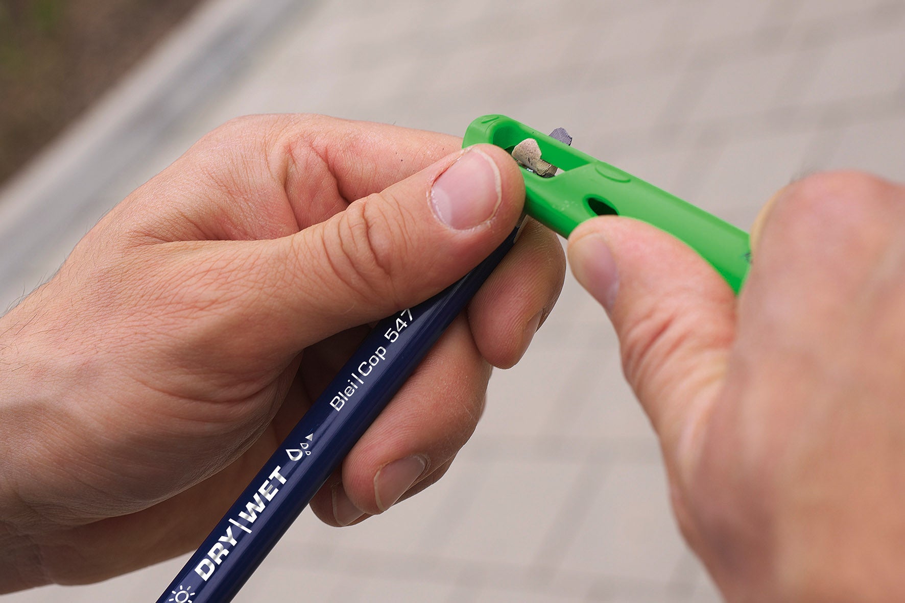 Pica Classic 547 Carpenter/Copying Pencil dry&wet - 24 cm 1-p