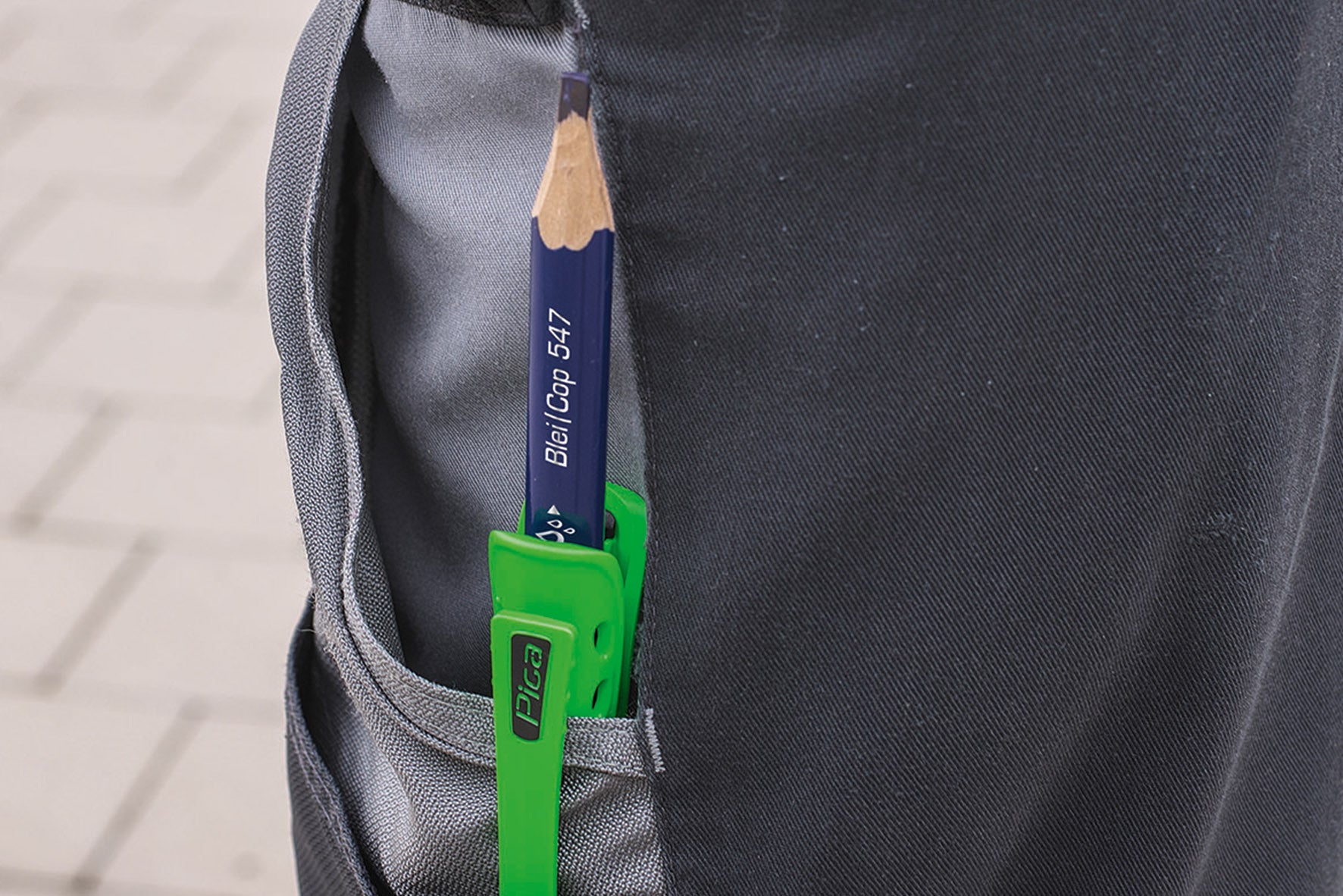 Pica Classic 547 Carpenter/Copying Pencil dry&wet - 24 cm 1-p