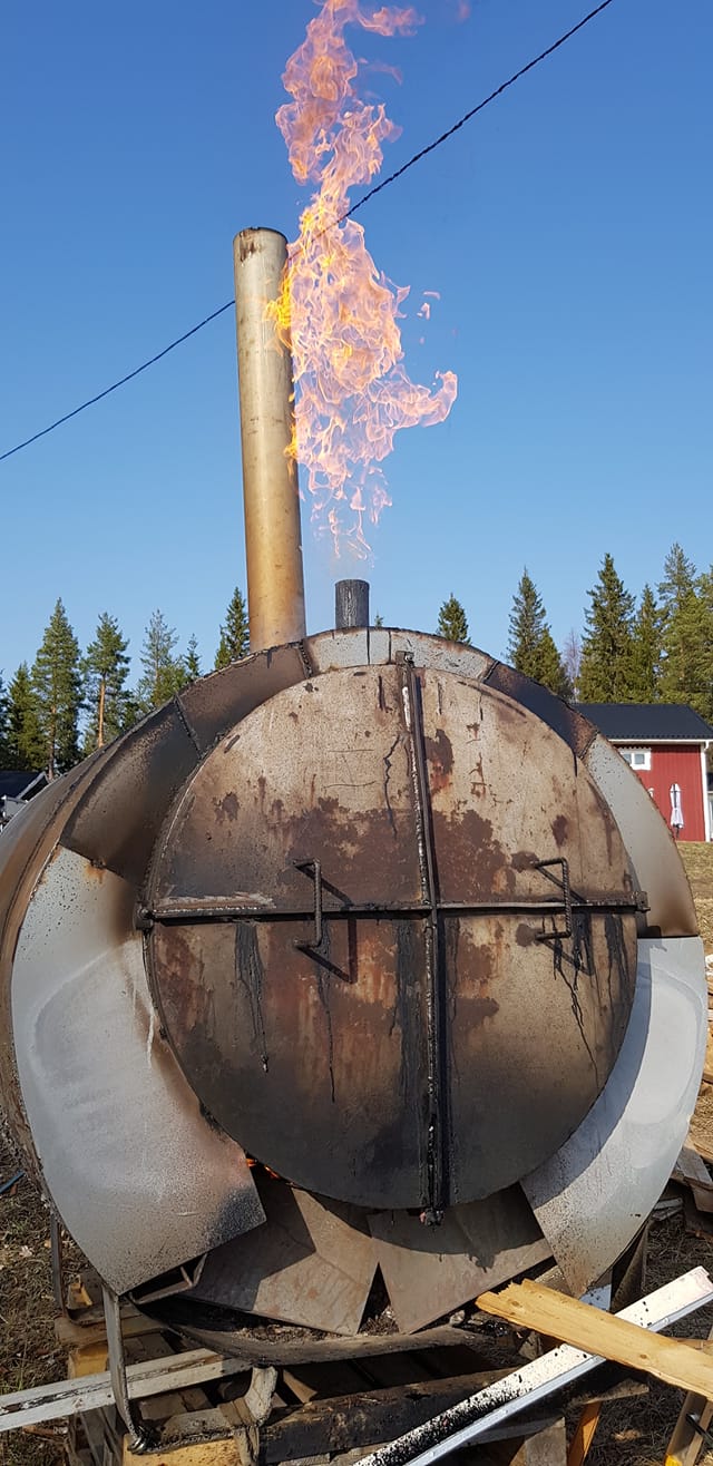 Grillkol, Kol från Nyliden av 100% björk