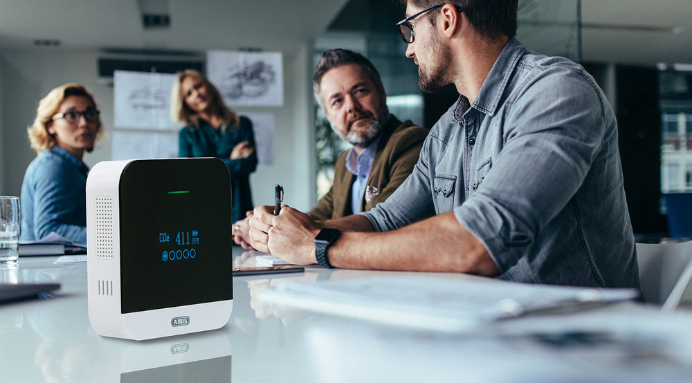 ABUS Varningslarm för CO2 CO2WM110 AirSecure