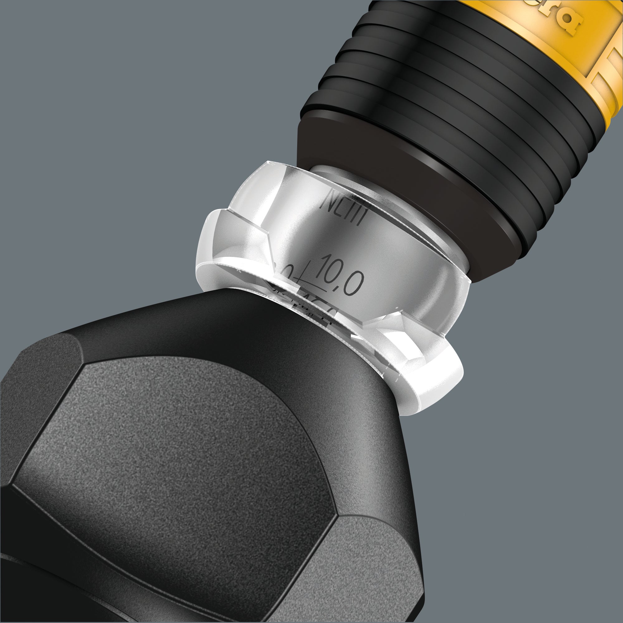 Wera Serie 7400 Kraftform ESD inställbar momentskruvmejsel (0,1–3,0 Nm) med Rapidaptor-snabbfäste