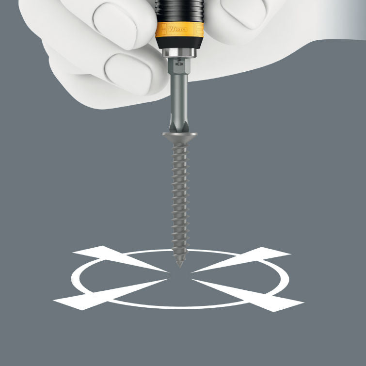 Serie 7400 ESD Kraftform förinställd, inställbar momentskruvmejsel (0,1–1,2 Nm) med Rapidaptor-snabbfäste