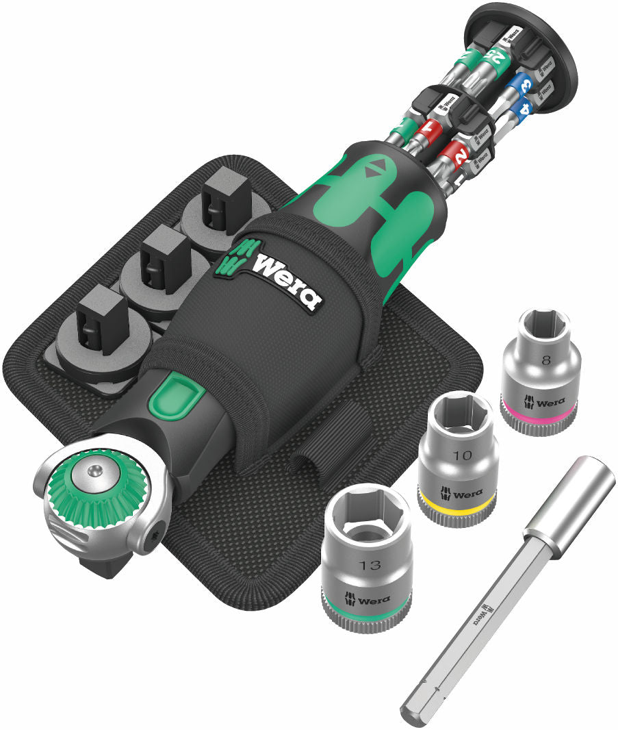 Wera 8009 Zyklop Pocket sats 2, 18 delar