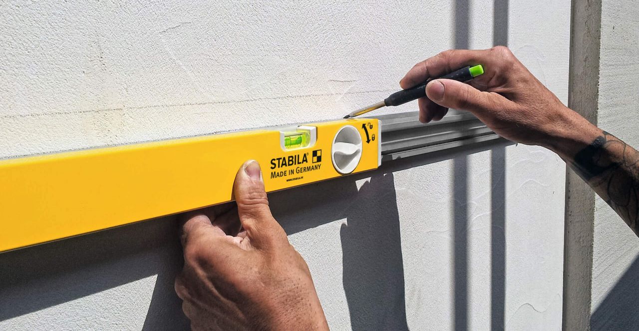 Stabila teleskopvattenpass 80T 61-103cm