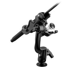 RAM-ROD™ 2000 Fishing Rod Holder with Round Flat Surface Base RAM-114-RBU