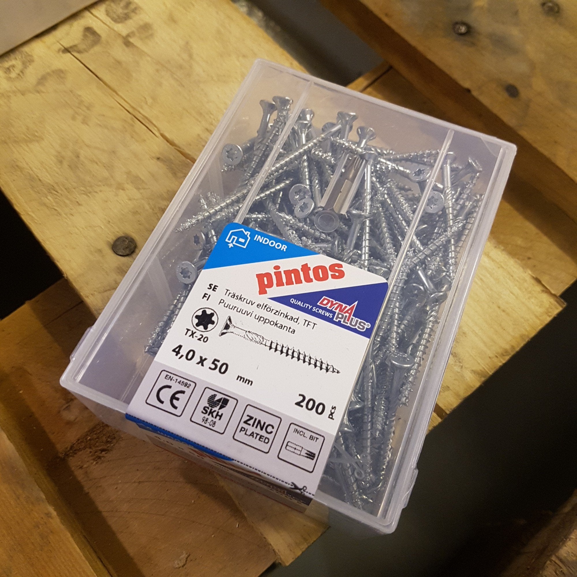 Pintos TRÄSKRUV EFZ TFT