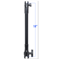 RAM 18" Long Extension Pole with 1" and 1.5" Single Open Sockets