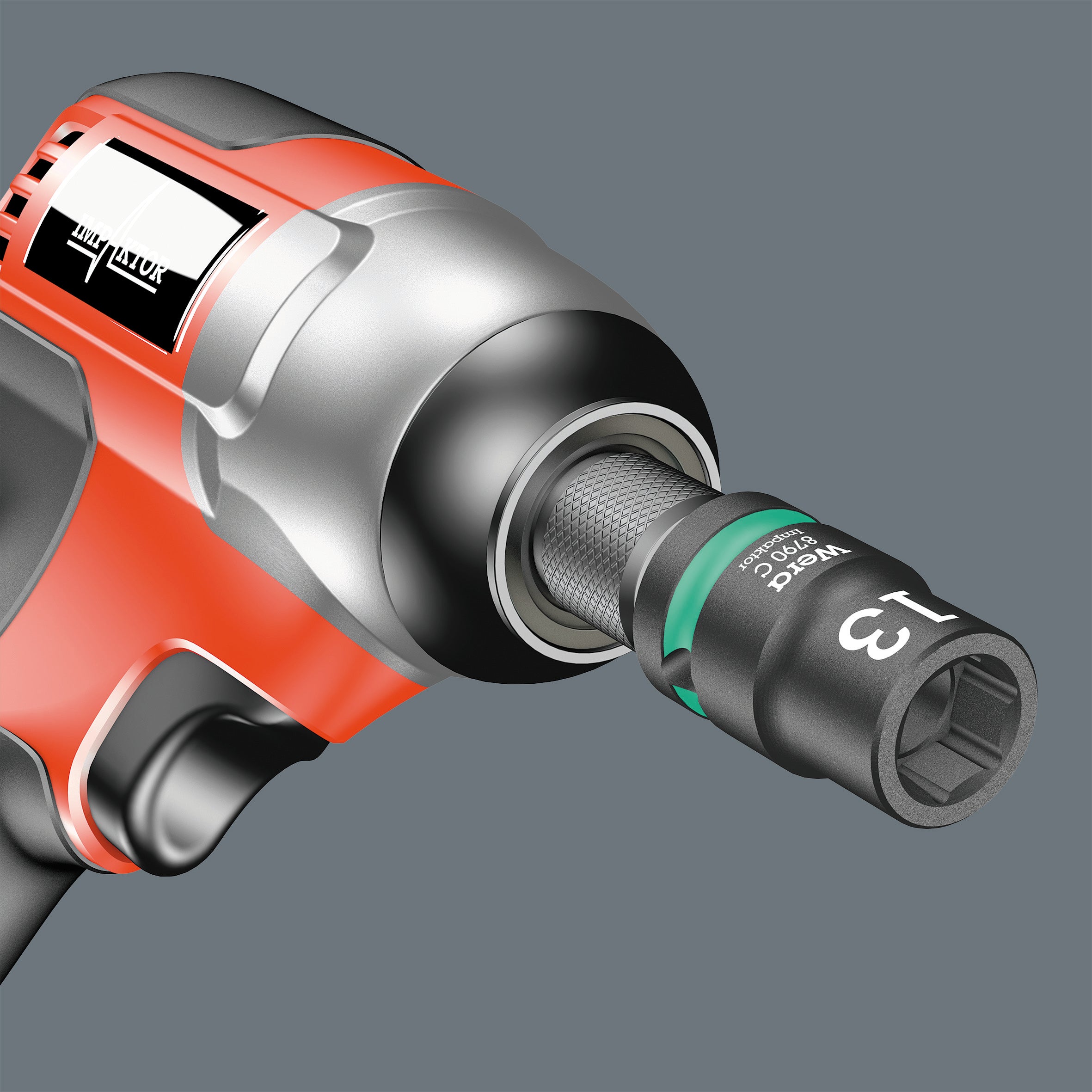 Wera 8790 C Impaktor krafthylsor och hylssats, 1/2 tums-fattning