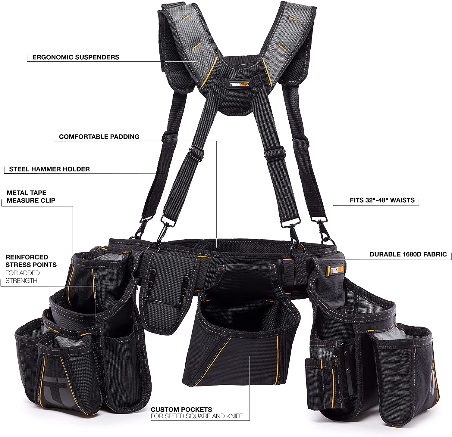 Toughbuilt Pro Framer Suspension Rig TB-301-6