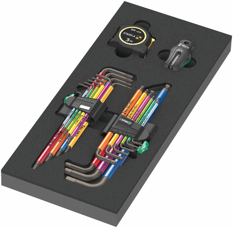 Wera 9701 Tool Rebel-verktstadsvagn Rostfri XXL 1, 188 delar