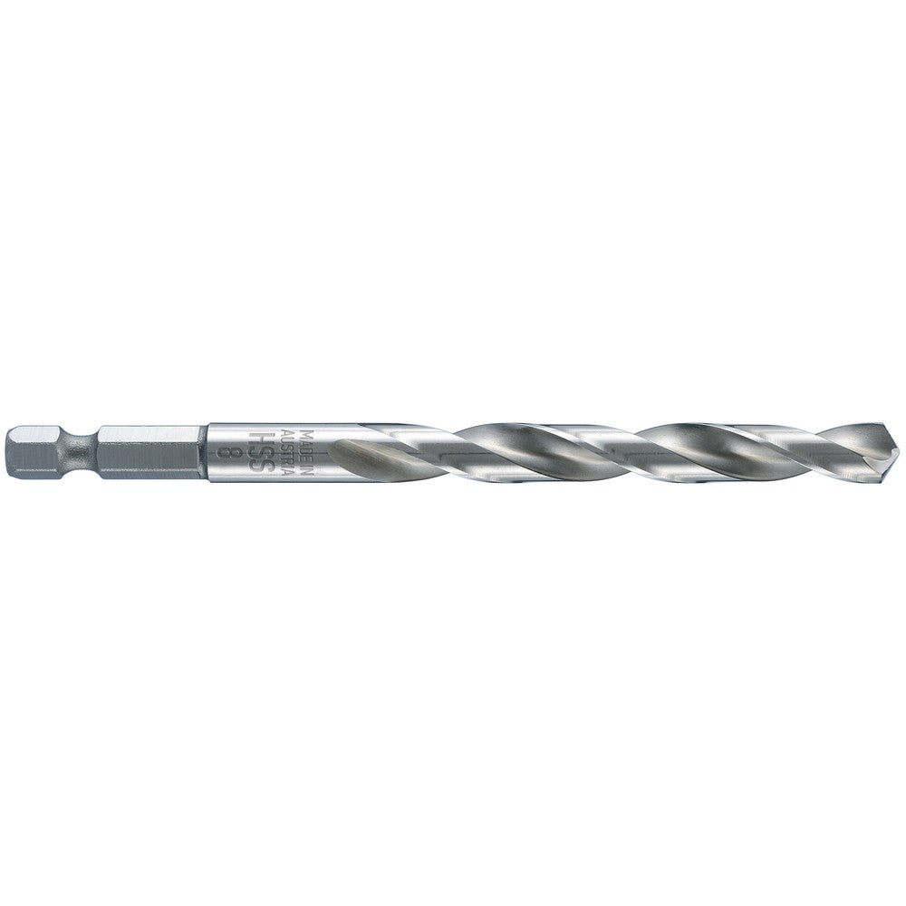 Alpen HSS Super drills for metal with 1/4 inch hexagonal shank